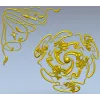 Spiral Rosette & Corner Ornament STL set for CNC