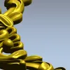 Rococo Acanthus Corner STL for CNC