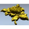 Резная роза - 3D модель STL для ЧПУ