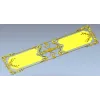 Фриз Альмерия - 3D модель STL для ЧПУ (декоративный фриз)