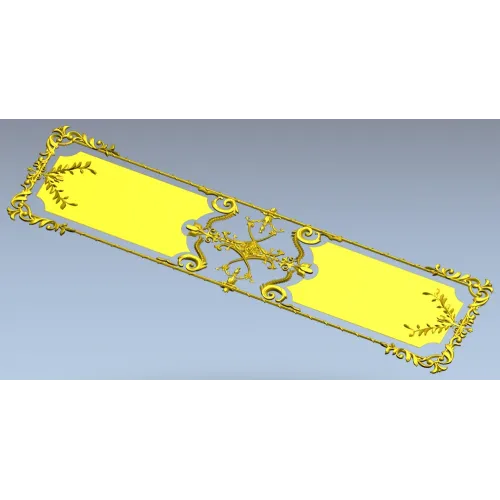 Фриз Альмерия - 3D модель STL для ЧПУ (декоративный фриз)