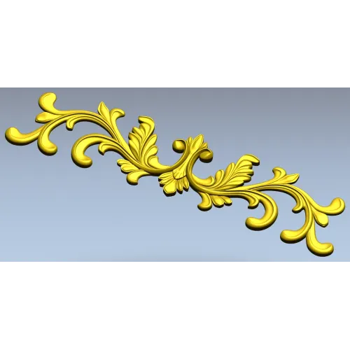 Акантовый бордюр - 3D модель в формате STL для ЧПУ