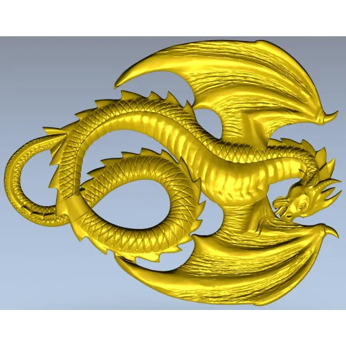 Дракон Бесконечности - STL 3D модель для ЧПУ