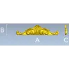 Декоративный картуш с акантовыми завитками - STL для ЧПУ