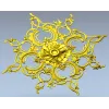 Aureate Rococo Rosette - STL 3D model for CNC