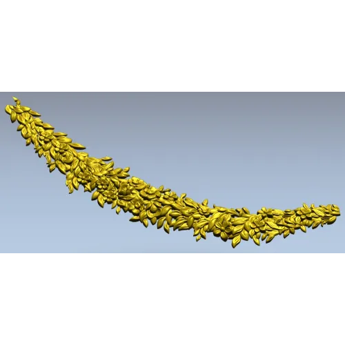Флористическая гирлянда - 3D модель STL для ЧПУ