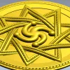 3D модель STL медальон "Витая Звезда" для ЧПУ