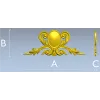Ornate Oval Cartouche - STL 3D model for CNC