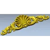 Seashell Rocaille Crest - STL 3D model for CNC milling