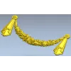 Floral Festoon Garland STL for CNC Router