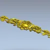 Aurelia Cartouche - Ornate Acanthus Decorative STL for CNC