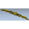 Regal Acanthus Crest - STL 3D model for CNC carving