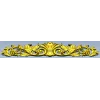 Vine Shell Cartouche - STL 3D model for CNC