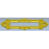 Baroque Ribbon Cartouche STL 3D Model for CNC Milling