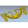 Ribboned Floral Swag - high-relief STL for CNC