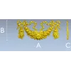 Ribboned Floral Swag - high-relief STL for CNC