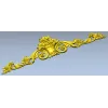 Картуш "Цветочная корзина" - 3D модель STL для ЧПУ