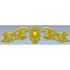 Rococo Cartouche and Scrolls STL for CNC wood carving