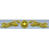 Rococo Cartouche and Scrolls STL for CNC wood carving