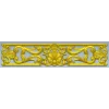 Ornate Shell & Acanthus Frieze - STL 3D Model for CNC