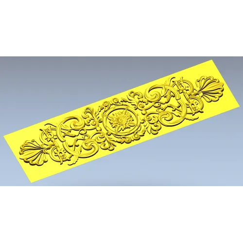 Рельефная панель в классическом стиле - 3D модель STL для ЧПУ