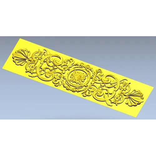 Рельефная панель в классическом стиле - 3D модель STL для ЧПУ