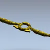 Декоративная гирлянда "Венок и ленты" - 3D модель STL для ЧПУ