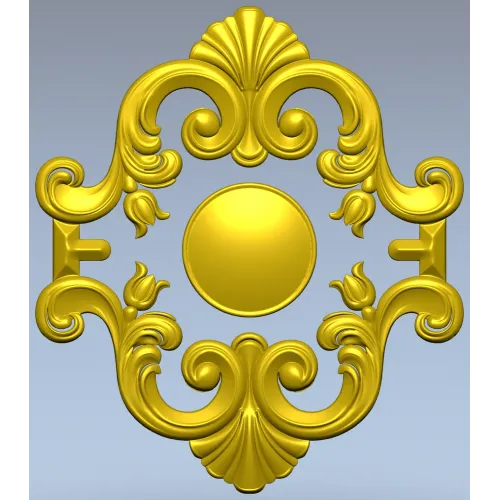 Auric Rocaille Medallion
