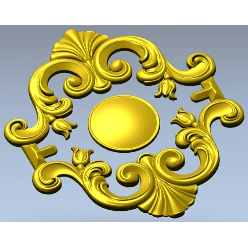 Auric Rocaille Medallion