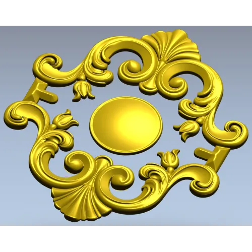 Auric Rocaille Medallion