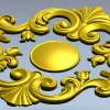 Auric Rocaille Medallion