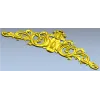 Декоративный картуш в стиле барокко - stl модель для ЧПУ