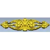 Rococo Floral Cartouche - STL 3D Model for CNC