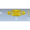 Rococo Floral Cartouche - STL 3D Model for CNC