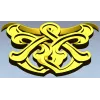 Interlace Cartouche - 3D STL model for CNC carving
