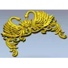 Лебединый картуш - 3D модель STL для ЧПУ