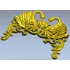 Лебединый картуш - 3D модель STL для ЧПУ