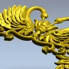 Лебединый картуш - 3D модель STL для ЧПУ