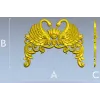 Лебединый картуш - 3D модель STL для ЧПУ