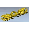 Laurel Wreath Acanthus Horizontal Applique STL