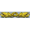 Laurel Wreath Acanthus Horizontal Applique STL
