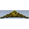 Baroque Acanthus Pediment STL 3D Model for CNC