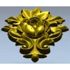 Роза в завитках - 3D модель STL для ЧПУ