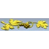 Grapevine ornamental STL relief for CNC milling and decorative panels