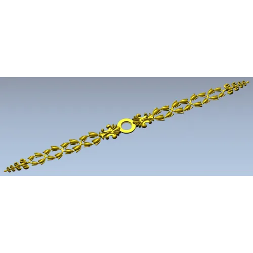 Laurel-and-Berry Filigree - STL 3D Model for CNC Milling