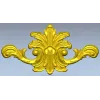 Рокайльный картуш для ЧПУ - STL модель декоративного орнамента