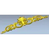 Regal Acanthus Crest - STL 3D model for CNC