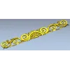 Imperial Acanthus Frieze - STL 3D Model for CNC
