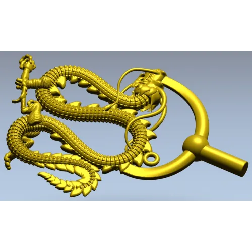 Драконий дверной молоток - 3D модель STL для ЧПУ