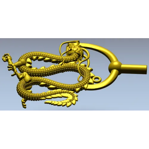 Драконий дверной молоток - 3D модель STL для ЧПУ